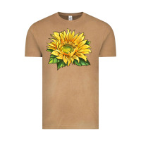 Vintage Camel starburst greenburst sunflower Vintage Tee - LillyAllenDesigns