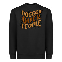 Black doggos over people Heavyweight Sweatshirt - MaliasSmallBusiness
