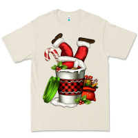 Bone Santa claus in a coffee cup Premium Tee - FaDigitalArtStudio
