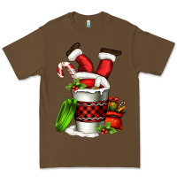 Cacao Santa claus in a coffee cup Premium Tee - FaDigitalArtStudio