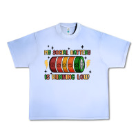 Grape Ice social battery Urban Heavy Tee - MaliasSmallBusiness