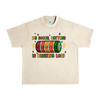 Sandshell social battery Urban Heavy Tee - MaliasSmallBusiness