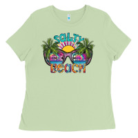 Matcha salty beach Ladies Tee - SublimationCraftShop