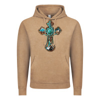 Vintage Coffee western cross Vintage Hoodie - BarkalooDesign