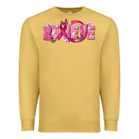 Antique Gold Cancer Believe Premium Sweatshirt - NancyCooperArtShop