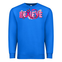 True Royal Cancer Believe Premium Sweatshirt - NancyCooperArtShop