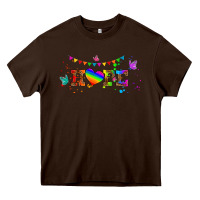 Lgbtq Hope  Libbey Glass Heavy Core Tee | Teevron