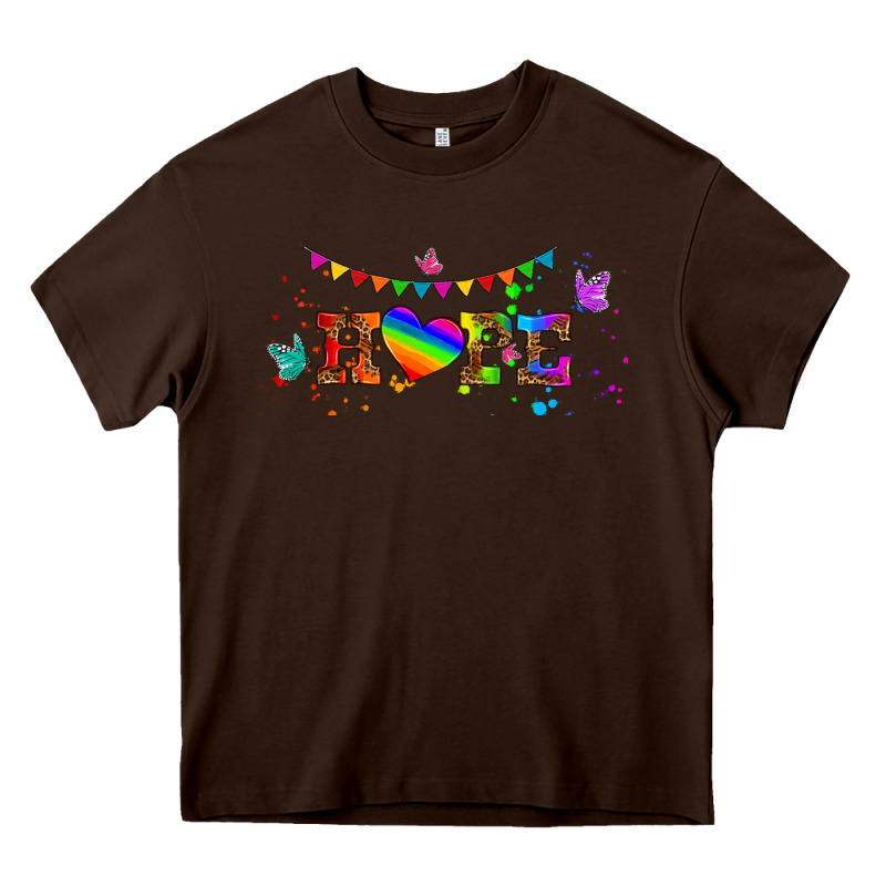 Lgbtq Hope  Libbey Glass Heavy Core Tee by HRA Design Shop | Teevron