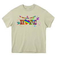 Mossy lgbtq hope  libbey glass Heavy Core Tee - HRA Design Shop