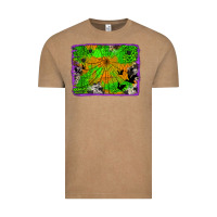 Vintage Coffee leopard cowhide halloween background Vintage Tee - Jasminsmagicworld