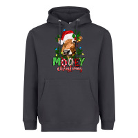 Smoke Mooey Christmas Heavyweight Hoodie - texasbilliewilder