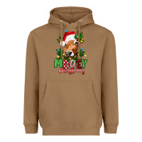 Toasted Coconut Mooey Christmas Heavyweight Hoodie - texasbilliewilder