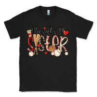 Black baseball sister Classic Tee - MaliasSmallBusiness
