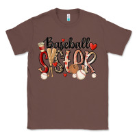 Chestnut baseball sister Classic Tee - MaliasSmallBusiness