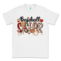 White baseball sister Classic Tee - MaliasSmallBusiness