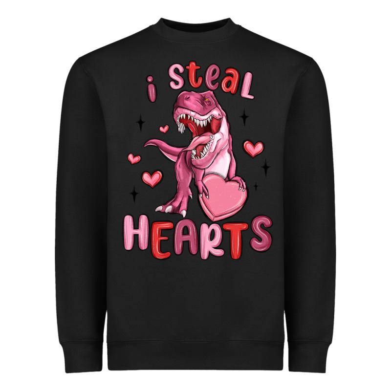 I Steal Hearts Heavyweight Sweatshirt by MaliasSmallBusiness | Teevron