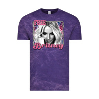 Cloud Purple free britney Vintage Tee - AdoDesignShop