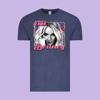 Free Britney Vintage Tee Designed By Adodesignshop