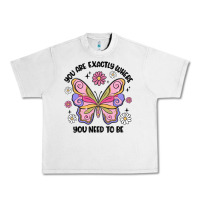 Lunar Rock you are exactly where you need to be Urban Heavy Tee - MaliasSmallBusiness