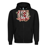 Black dont get your tinsel in a tangle Zipper Hoodie - SublimationCraftShop