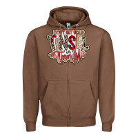 Chestnut dont get your tinsel in a tangle Zipper Hoodie - SublimationCraftShop