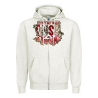 Oatmeal Heather dont get your tinsel in a tangle Zipper Hoodie - SublimationCraftShop