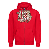 Red dont get your tinsel in a tangle Zipper Hoodie - SublimationCraftShop