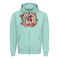 Seafoam dont get your tinsel in a tangle Zipper Hoodie - SublimationCraftShop