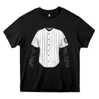 Black baseball uniform fa element Heavy Core Tee - FaDigitalArtStudio