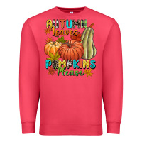 Cardinal Autumn leaves pumpkins please Premium Sweatshirt - NancyCooperArtShop