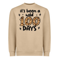 Mushroom its been a wild 100 days Heavyweight Sweatshirt - MaliasSmallBusiness