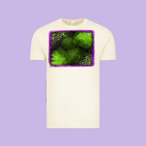 Leopard Halloween Background Vintage Tee Designed By Jasminsmagicworld