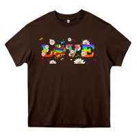 Chocolate Brown lgbtq love libbey glass Heavy Core Tee - HRA Design Shop