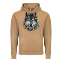 Vintage Camel Christmas with wolf Vintage Hoodie - RanaPortraitStore