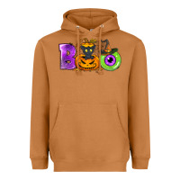 Meerkat Boo Halloween Heavyweight Hoodie - NancyCooperArtShop