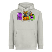 Moon Dust Boo Halloween Heavyweight Hoodie - NancyCooperArtShop