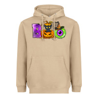 Mushroom Boo Halloween Heavyweight Hoodie - NancyCooperArtShop
