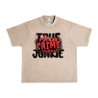 French Oak true crime junkie Urban Heavy Tee - MaliasSmallBusiness