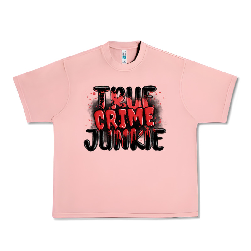 True Crime Junkie Urban Heavy Tee by MaliasSmallBusiness | Teevron