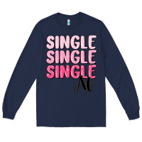 Navy single af Long Sleeve Tee - MaliasSmallBusiness
