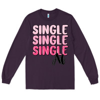 Plum single af Long Sleeve Tee - MaliasSmallBusiness