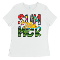 White summer time Ladies Tee - SublimationCraftShop