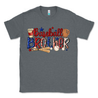 Charcoal Heather baseball brother Classic Tee - MaliasSmallBusiness