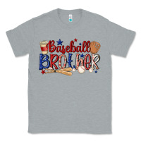 Heather Grey baseball brother Classic Tee - MaliasSmallBusiness