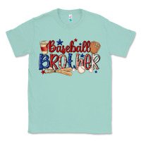 Seafoam baseball brother Classic Tee - MaliasSmallBusiness
