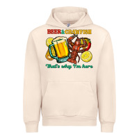 Sandshell Beer&crawfish that's why i'm here Urban Hoodie - FaDigitalArtStudio