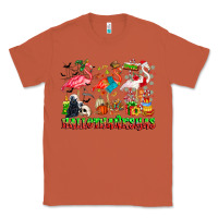 Copper happy hallothanksmas flamingo Classic Tee - CowhideDigitalArt