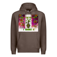 Coffee i don't stir the pot i smoke it Premium Hoodie - TumblerDesignByShophia
