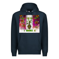 Navy i don't stir the pot i smoke it Premium Hoodie - TumblerDesignByShophia