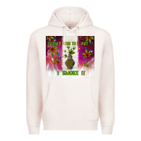 Pale Pink i don't stir the pot i smoke it Premium Hoodie - TumblerDesignByShophia